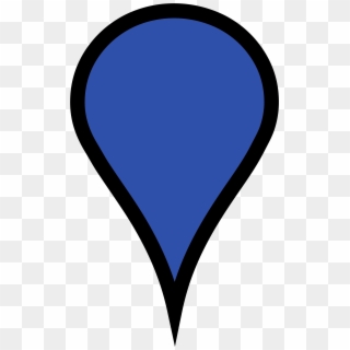Pinpoint - Blue Map Pin Png, Transparent Png