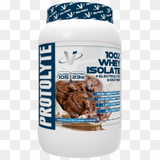 Protolyte 100% Whey Isolate 2lb- Chocolate Fudge Cookie - Protolyte Protein, HD Png Download