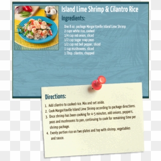 Margaritaville Foods Mailing List - Dish, HD Png Download