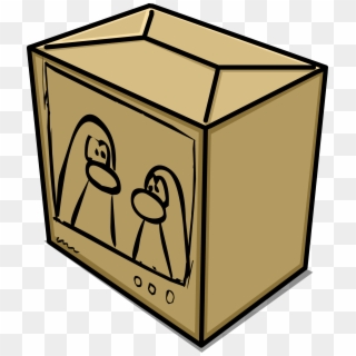 Box Sprite Png - Club Penguin Small Box, Transparent Png