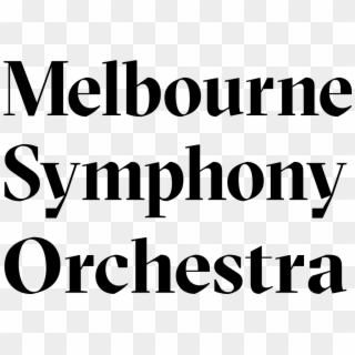 Melbourne Symphony Orchestra Logo, HD Png Download