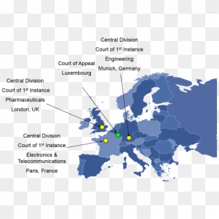 Potter Clarkson - Map Of Europe Clear Background, HD Png Download