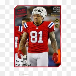 Hernandez Me - Aaron Hernandez Madden Card, HD Png Download