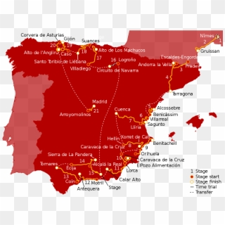 Spain Map Black, HD Png Download