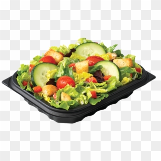 Wendy's Baked Potato And Side Salad - Garden Side Salad Wendy's, HD Png Download