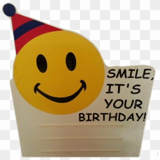 Birthday Smiley Add A Mixture Of Smiles, Stars, Or - Smile, HD Png Download