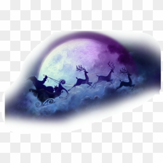 Transparent Background Father Christmas Png , Png Download - Transparent Background Christmas Deer, Png Download