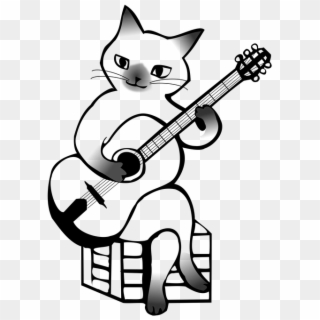 Guitar, Musical Instruments, Music, Jazz, Cat - Nice Drawings Musical Instruments, HD Png Download