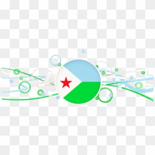 Illustration Of Flag Of Djibouti - Lithuania Flag Wavy Png, Transparent Png