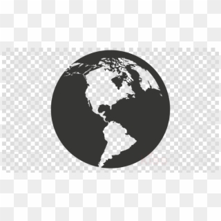 World Map Clipart Globe World Map - Beats By Dr Dre Logo Png, Transparent Png