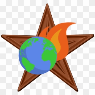 Global Warming And Climate Change Barnstar - Global Warming Png, Transparent Png