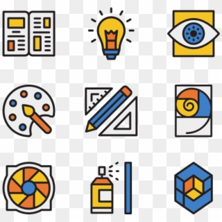 Design Tools - Project Flat Icon, HD Png Download