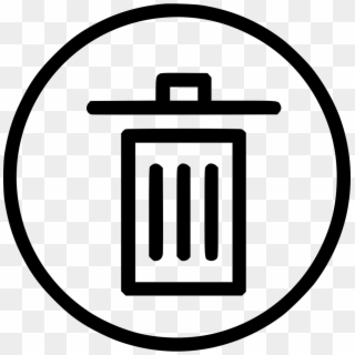Recycle Delect Dustbin Garbage Trash Bin Waste - Знак Урна Png, Transparent Png