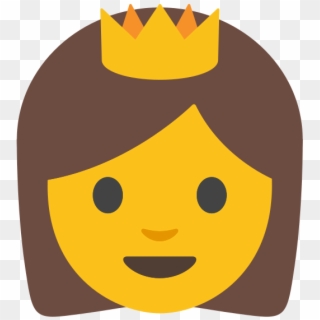File - Emoji U1f478 - Svg - Corona De Princesa Emoji, HD Png Download
