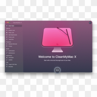 Cleanmymac Is Designed To Clean Up, Speed Up, And Optimize - Clean My Mac X, HD Png Download