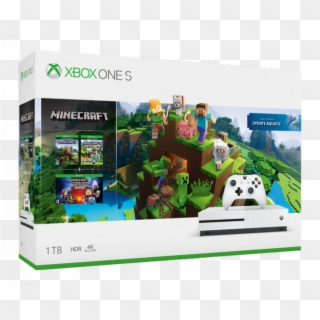 3 Images - Xbox One S Minecraft, HD Png Download