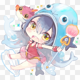 Pool Party Lulu Png - Pool Party Lulu Chibi, Transparent Png