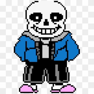 Download Sans Battle Sprite - Undertale Tshirt White Color Drawstring Bag -  White/one PNG Image with No Background 