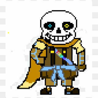 Delta Sans - Undertale Sans Pixel Art, HD Png Download - 530x760(#2461509)  - PngFind