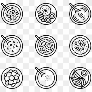 Chinese Food - Line Art, HD Png Download
