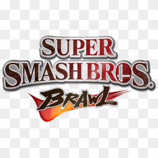 Super Smash Bros Brawl Title, HD Png Download