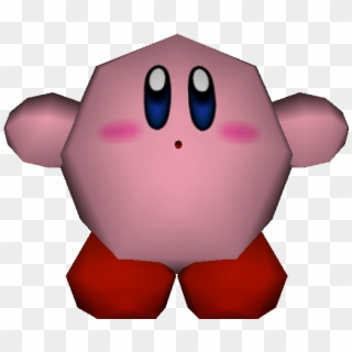 Kirby Super Smash Brothers - Low Polygon Super Smash Bros Melee, HD Png Download