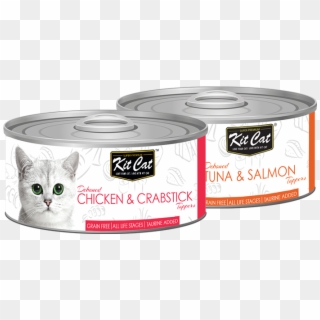 Super Premium Canned Cat Food - Kit Cat Wet Food Review, HD Png Download