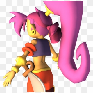 It's Giving Shantae A Nice Rim Light From The Front-right, - Cartoon, HD Png Download