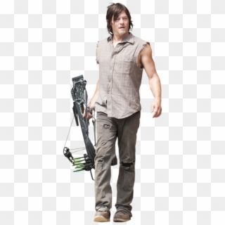 The Walking Dead Render Daryl Dixon - Daryl Dixon Twd Png, Transparent Png