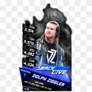 Supercard Dolphziggler S3 Ultimate Smackdown 9673 Supercard - Baron Corbin Wwe Supercard, HD Png Download