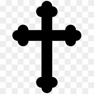 File - Orthodox Cross - Svg - Greek Orthodox Cross, HD Png Download