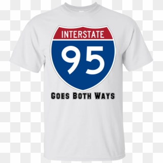 95 Goes Both Ways Ultra Cotton T-shirt - Active Shirt, HD Png Download
