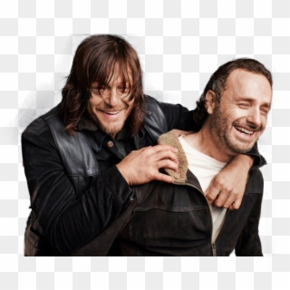 Daryl And Rick From The Walking Dead - Twd Rick And Daryl, HD Png Download