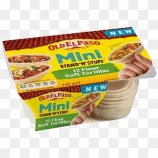 Featured Products - Old El Paso Stand N Stuff Mini Tortillas, HD Png Download