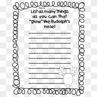 This Reader's Response Activity Can Be Found In My - School Worksheets Christmas Fun, HD Png Download