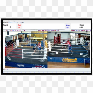 Real-time Display Of Scores In A Box'tag Contest - Professional Boxing, HD Png Download