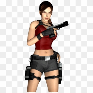 Lara Croft Art Transparent Background , Png Download, Png Download