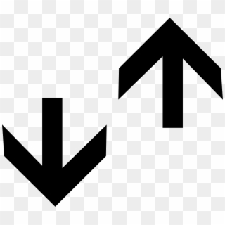 Up And Down Arrows - Down Arrow And Up Arrow, HD Png Download