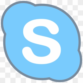 Skype Logo, Skype Icon Download Icons - Sad Smiley, HD Png Download