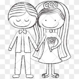 Married Couples Draw, HD Png Download