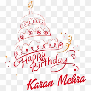 Karan Mehra Happy Birthday Name Png - Happy Birthday Karan Mehra, Transparent Png