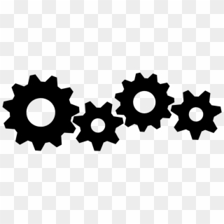 How We Work Gears Header - Circle, HD Png Download