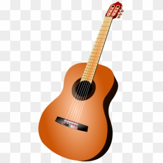 Guitar,string Instrument,musical Instrument,plucked - Clipart Guitar, HD Png Download