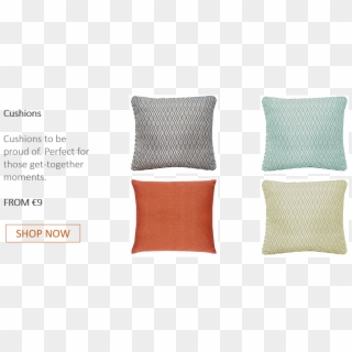 Transparent Modern Curtains Png - Cushion, Png Download