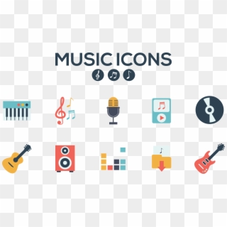Music Download Musical Instrument Icon - Free Music Icons, HD Png Download