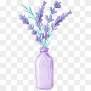 Beautiful Transprent Png - Watercolor Flowers In A Vase, Transparent Png