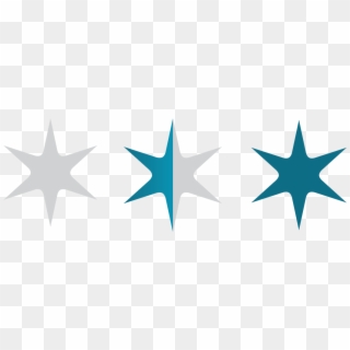 Rating Star Images Png - Chicago Flag Skyline Vector, Transparent Png