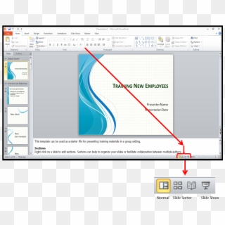 Ppt Drawing Uses - Present Button On Powerpoint, HD Png Download
