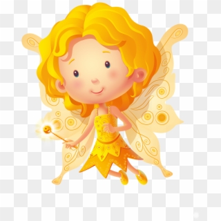 Yogi Yellow Fairy Is The Youngest Wittiest One From - Fairy Yellow Png, Transparent Png
