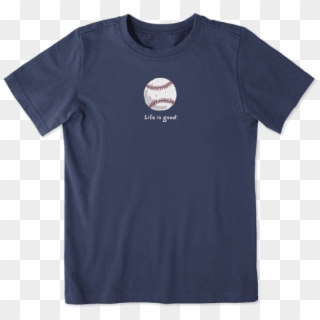 Boys Baseball Vintage Crusher Tee - Active Shirt, HD Png Download